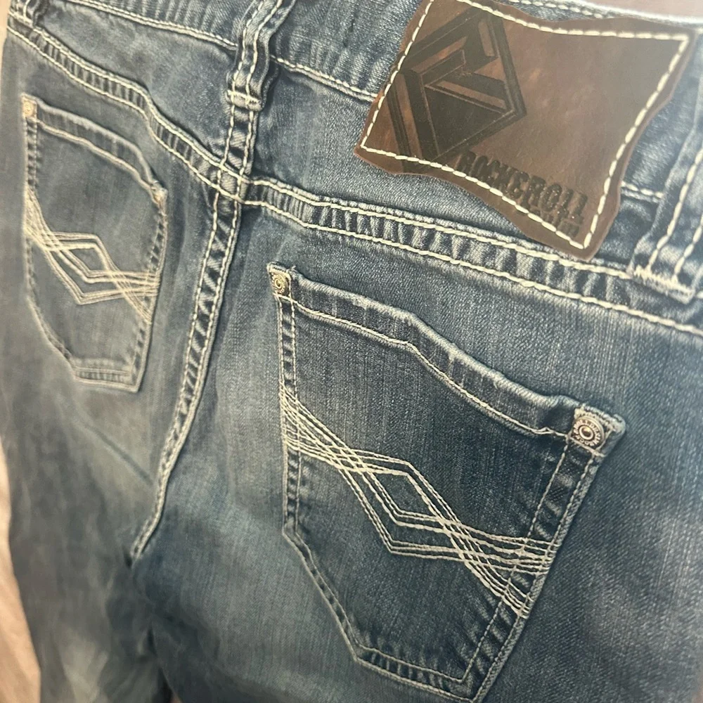 Rock & Roll Double Barrel Straight Relaxed men’s jeans